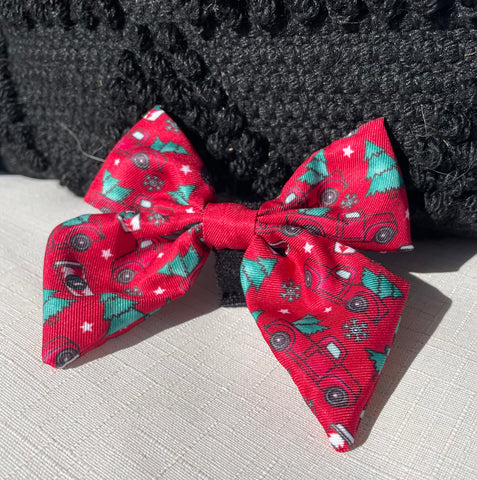 Sassy Woof “O Christmas Treat” Sailor Bow