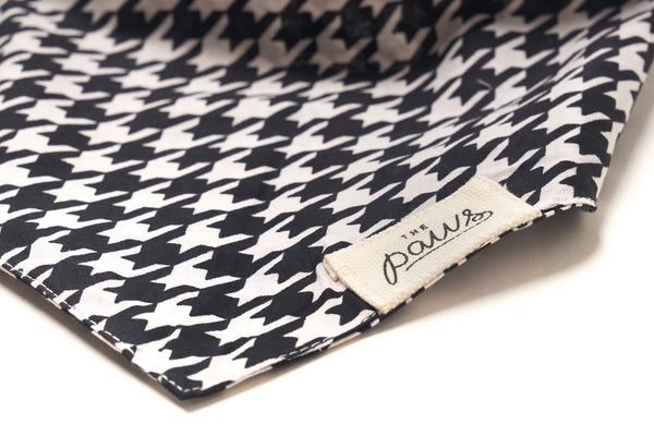 The Paws "Classic Houndstooth" Bandana