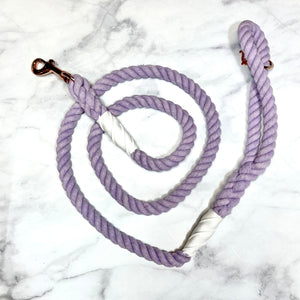 Sassy Woof "Lavender" Rope Leash