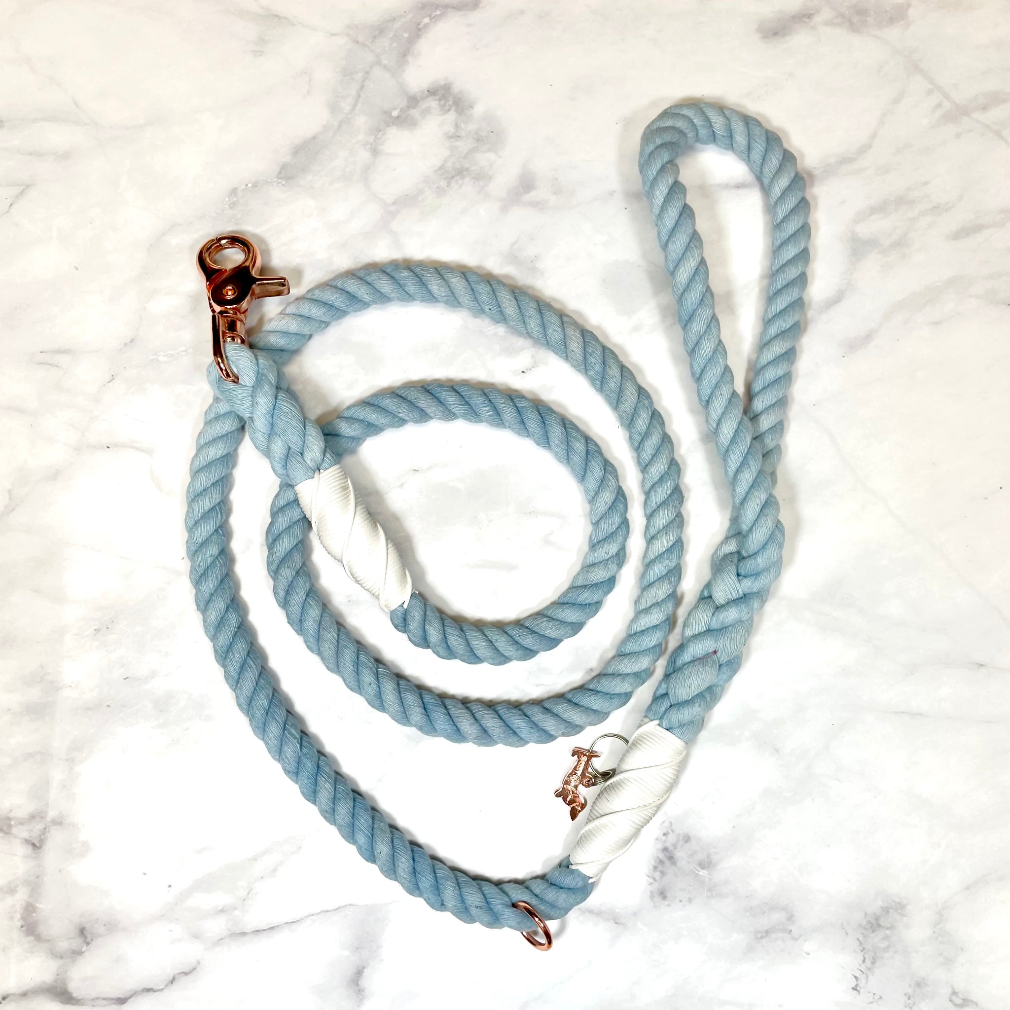 Sassy Woof "Azul" Rope Leash