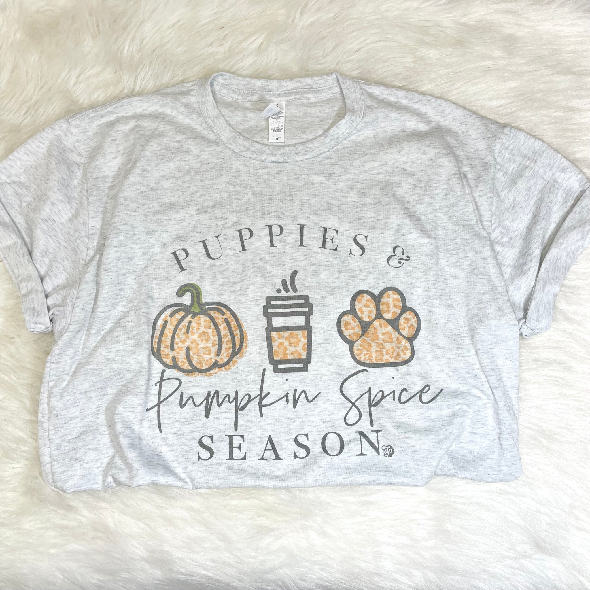Puppies & Pumpkin Spice Tee