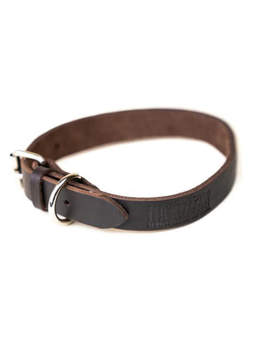 Mighty Paw Distressed Leather Collar